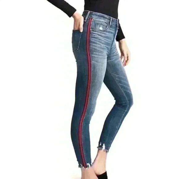 Abercrombie & Fitch Simone High Rise Ankle jeans - Picture 1 of 8